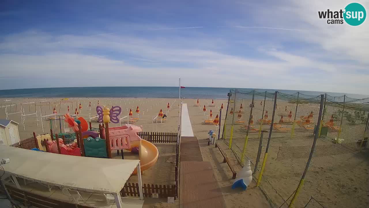 Riccione web kamera – Plaža Zona 3