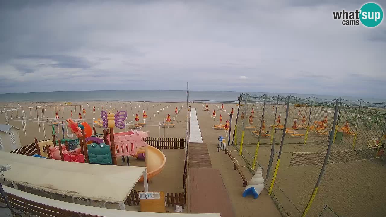 Webcam météo de Riccione – Plage Zona 3
