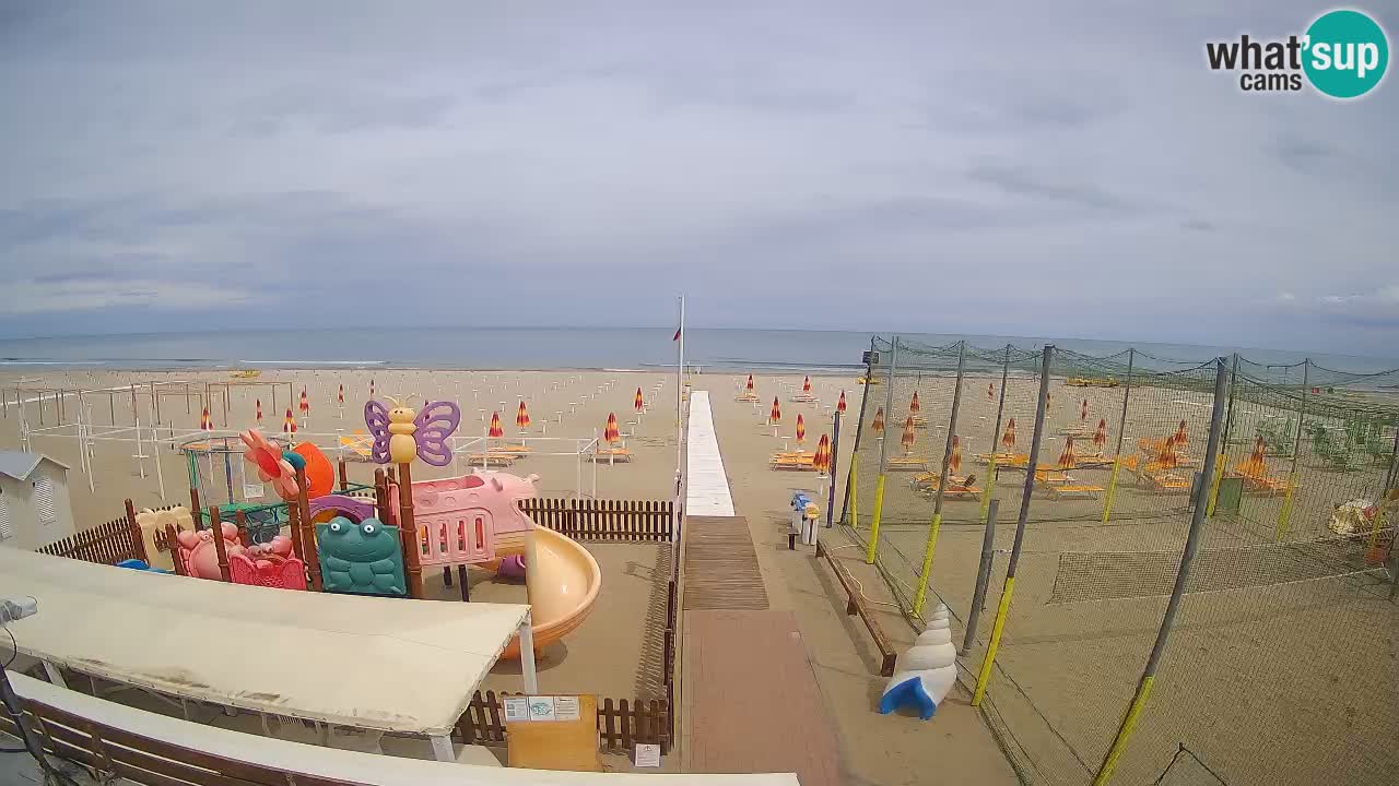 Webcam météo de Riccione – Plage Zona 3