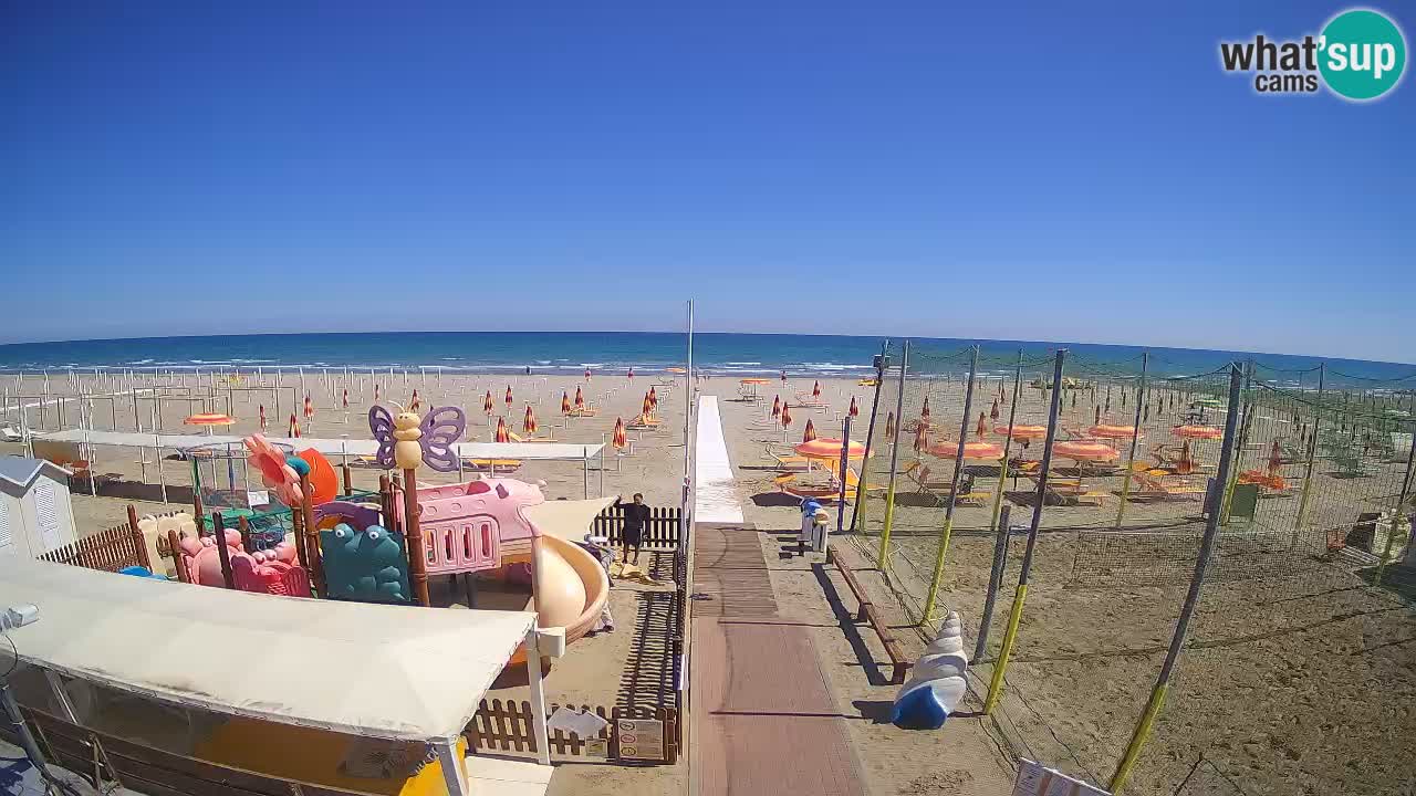 Webcam météo de Riccione – Plage Zona 3