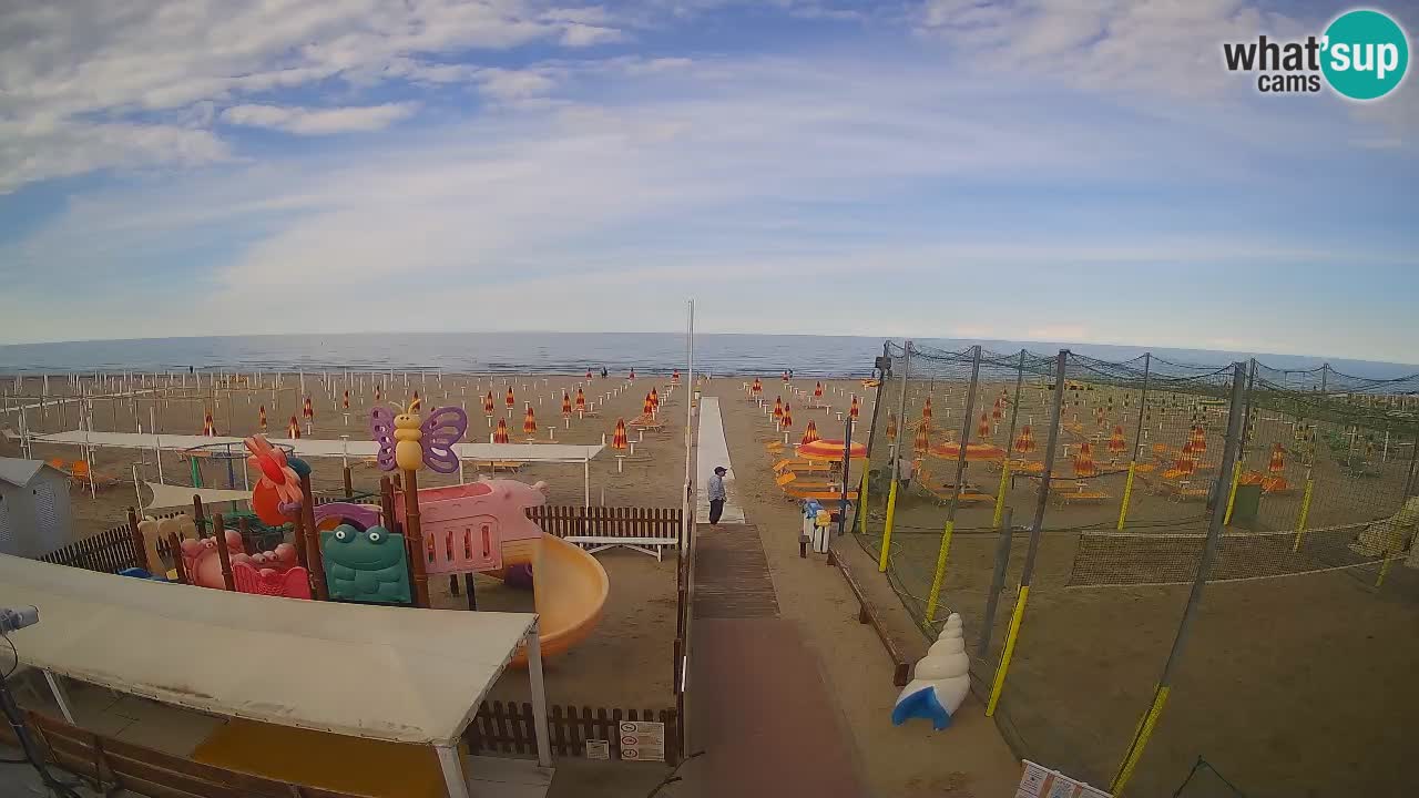 Webcam météo de Riccione – Plage Zona 3