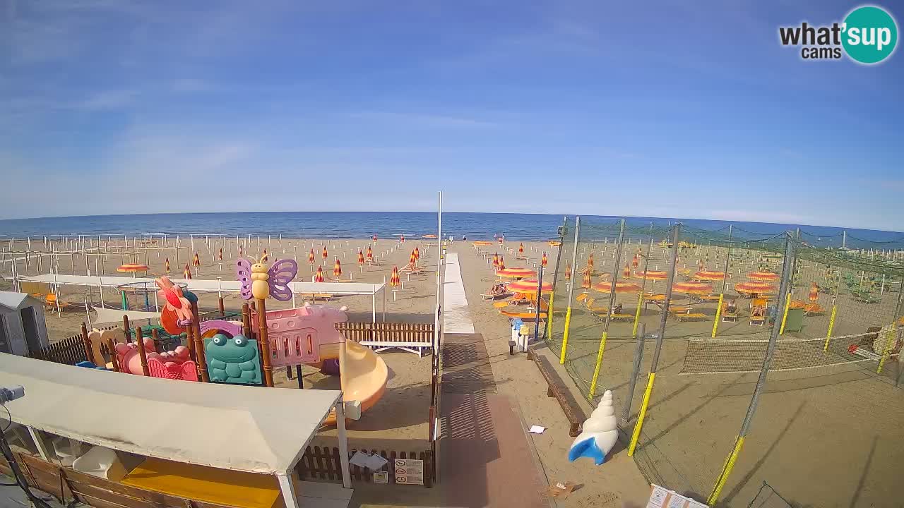 Webcam Strand Riccione – Spiaggia Zona 3 Riccione