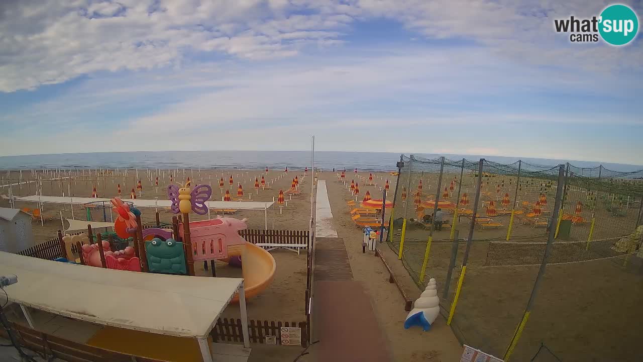 Webcam météo de Riccione – Plage Zona 3