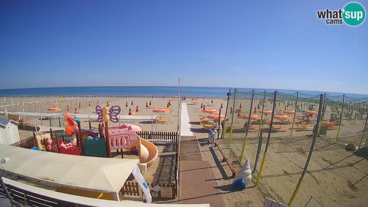 Webcam météo de Riccione – Plage Zona 3