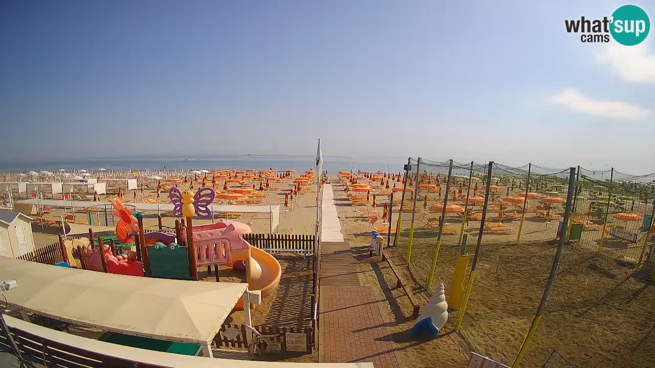 Webcam météo de Riccione – Plage Zona 3