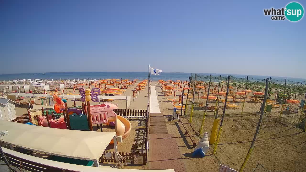 Webcam météo de Riccione – Plage Zona 3