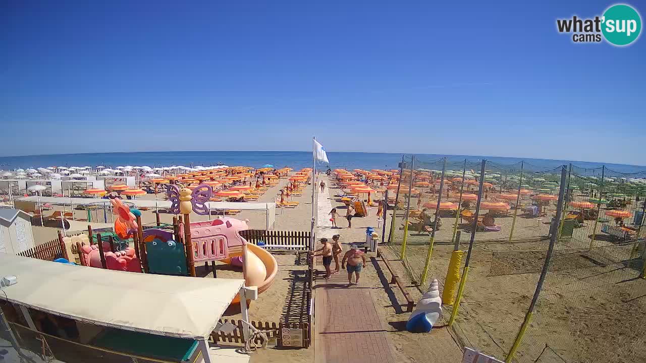 Webcam Strand Riccione – Spiaggia Zona 3 Riccione
