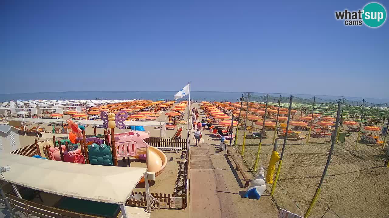 Webcam météo de Riccione – Plage Zona 3