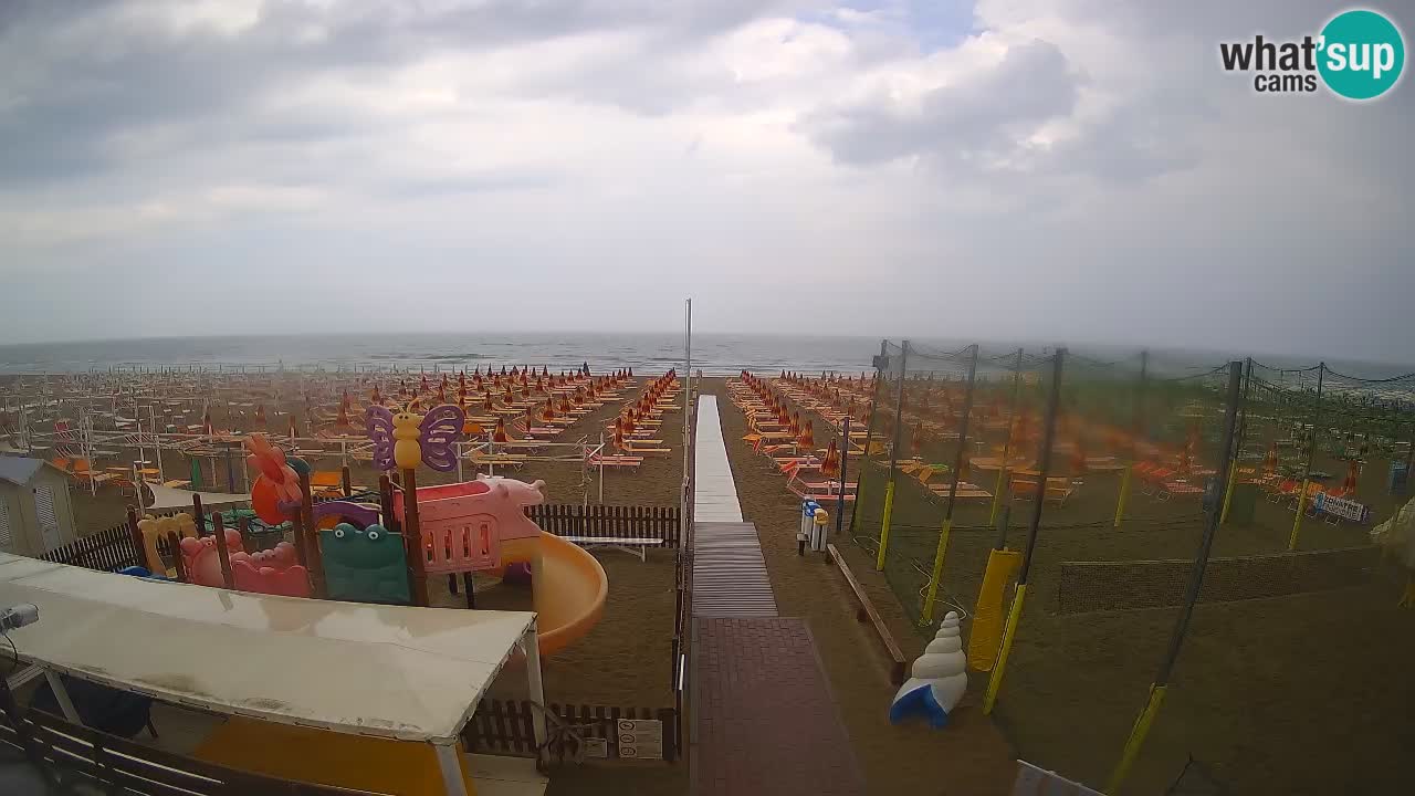 Riccione web kamera – Plaža Zona 3