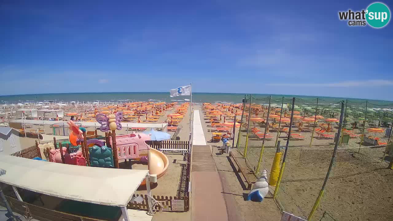 Webcam météo de Riccione – Plage Zona 3