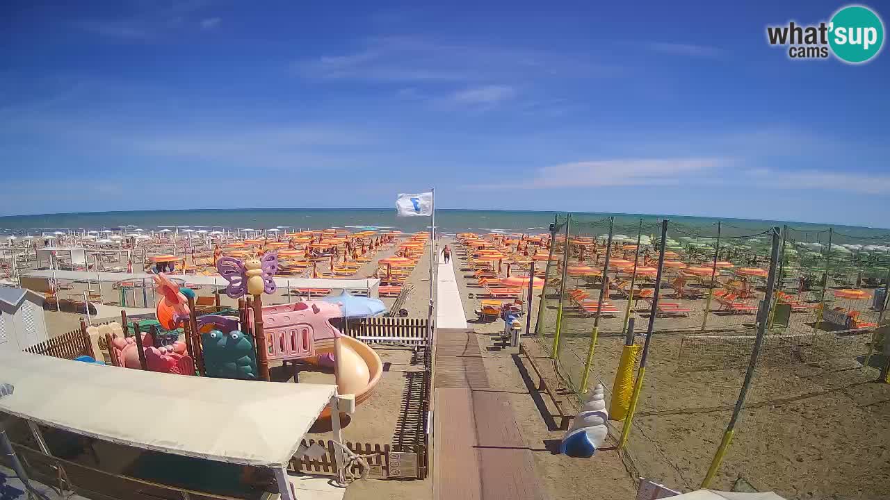 Riccione web kamera – Plaža Zona 3