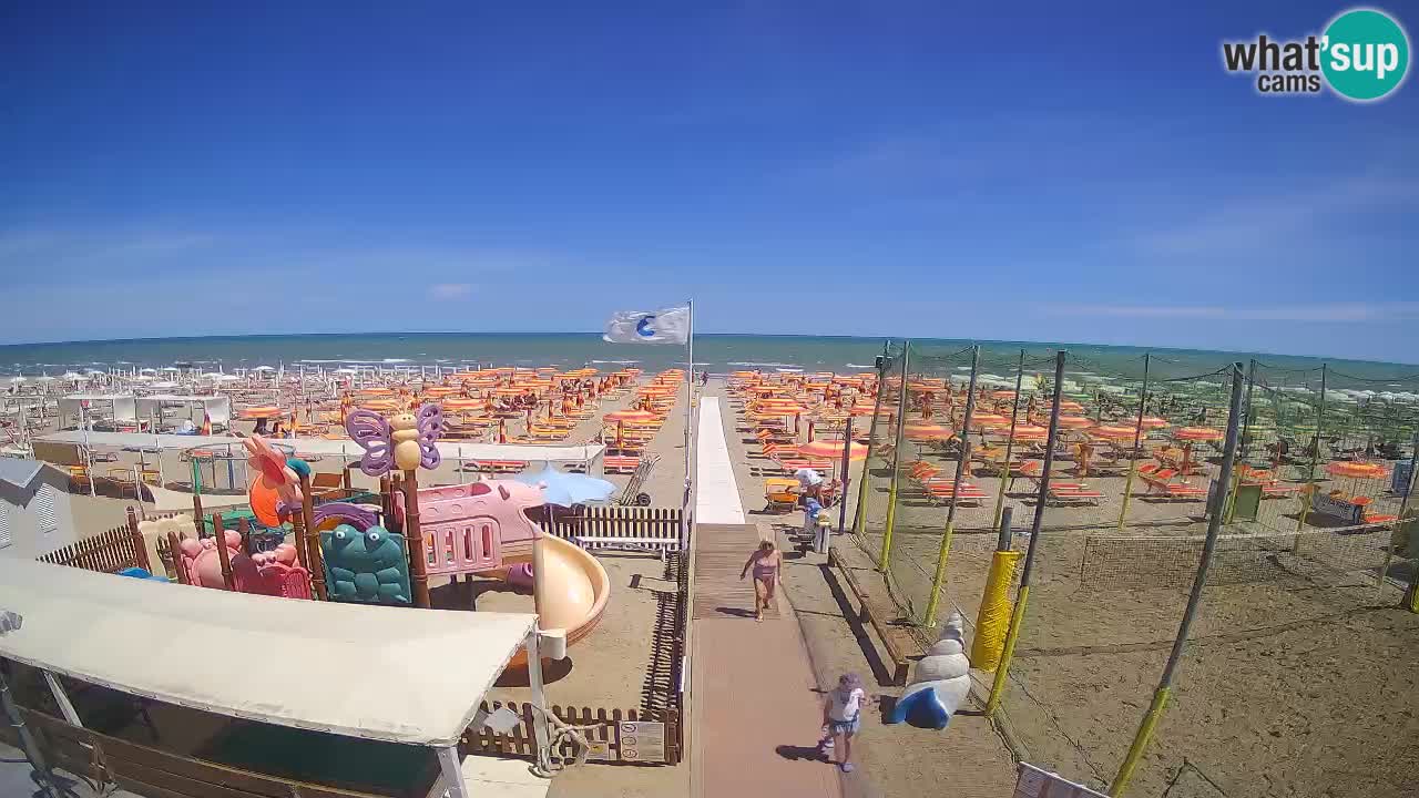 Webcam météo de Riccione – Plage Zona 3