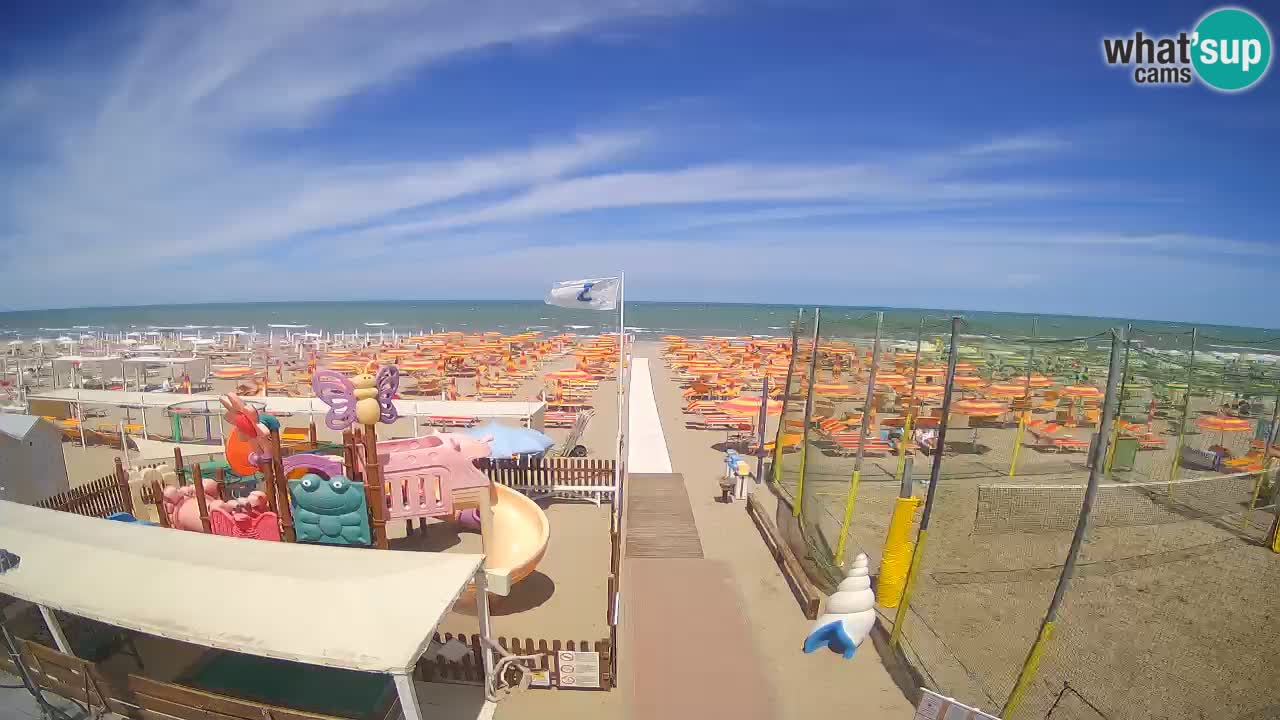 Riccione webcam – Zona 3 Riccione beach