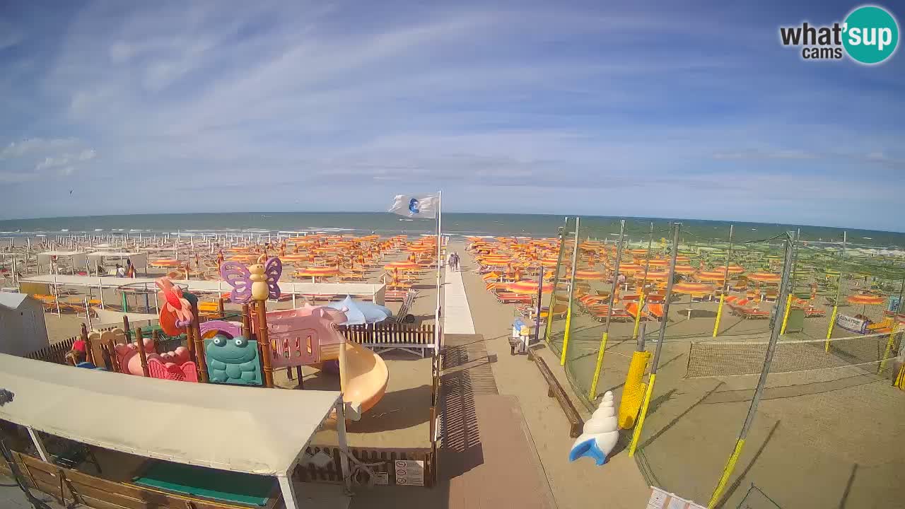 Webcam météo de Riccione – Plage Zona 3