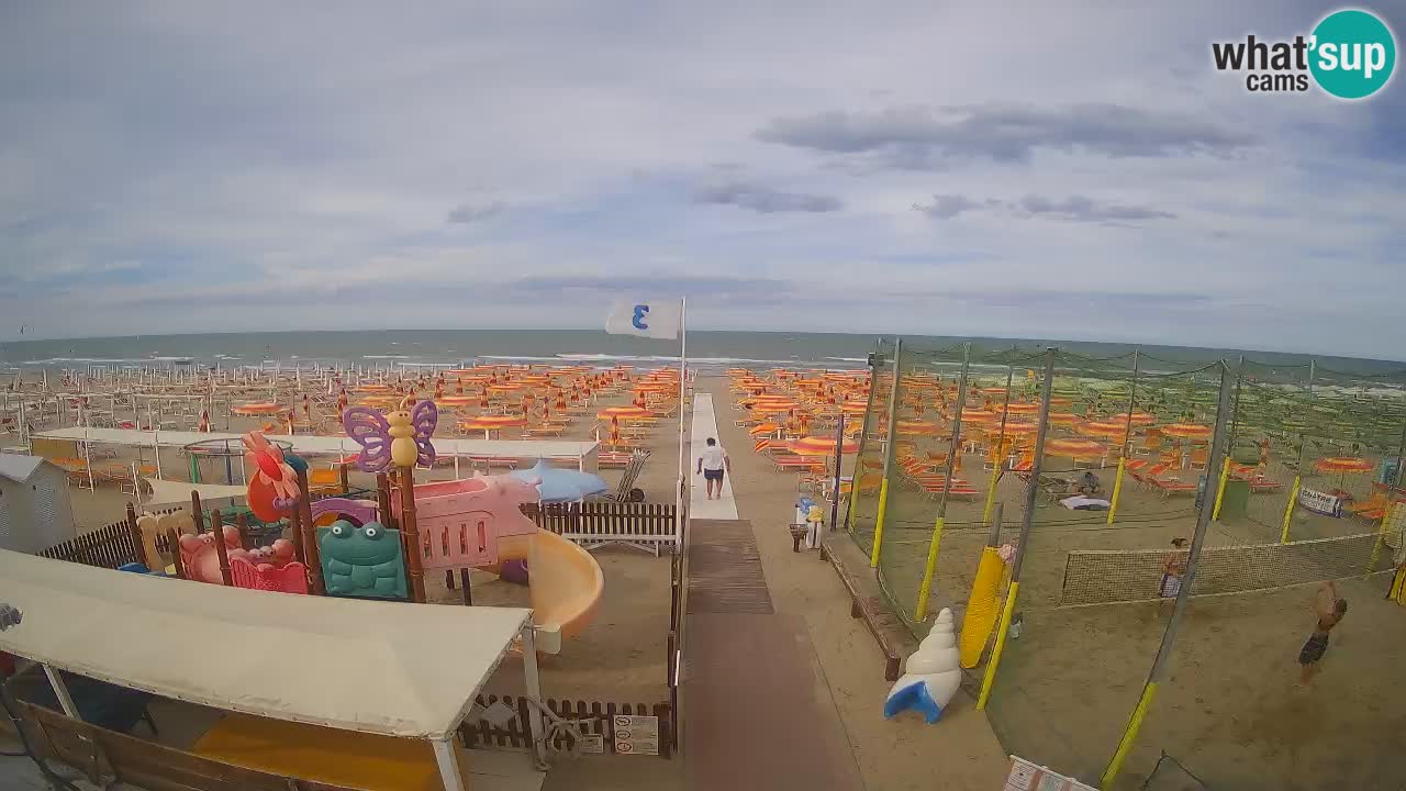 Webcam météo de Riccione – Plage Zona 3