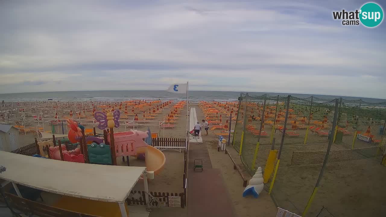 Webcam météo de Riccione – Plage Zona 3