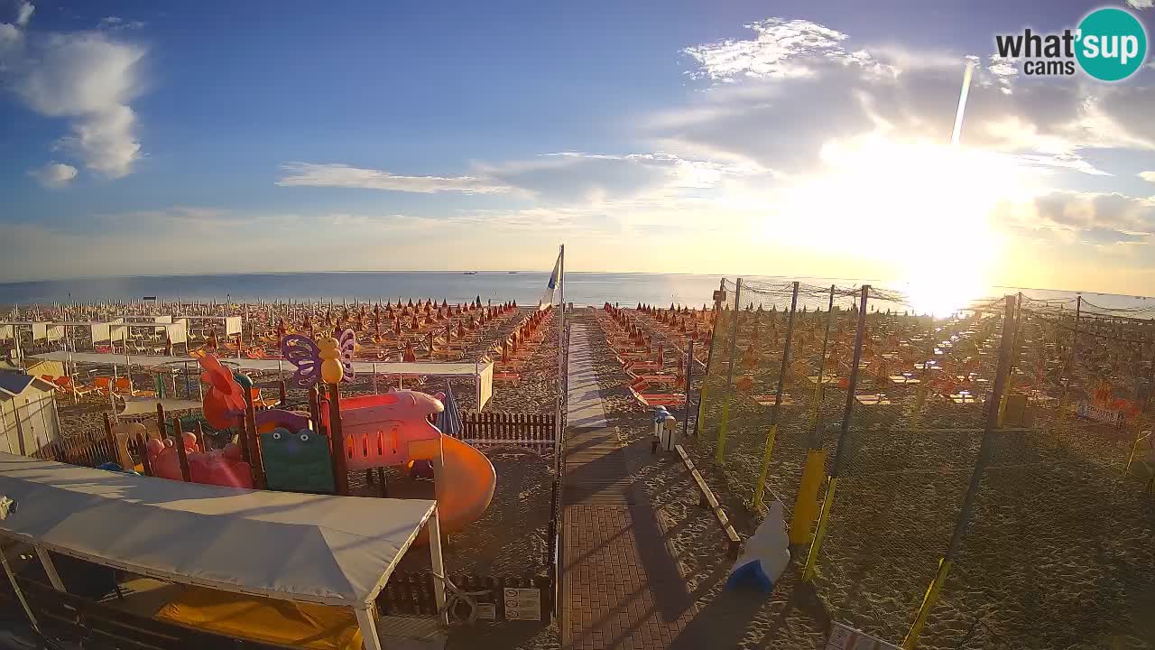 Riccione webcam – Zona 3 Riccione beach