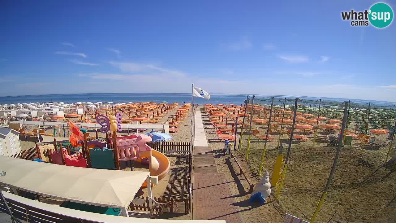 Riccione web kamera – Plaža Zona 3