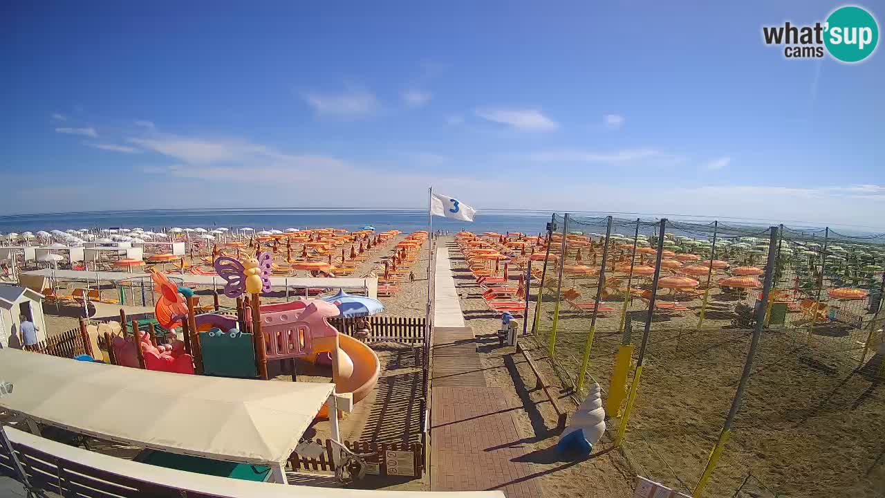 Webcam Strand Riccione – Spiaggia Zona 3 Riccione