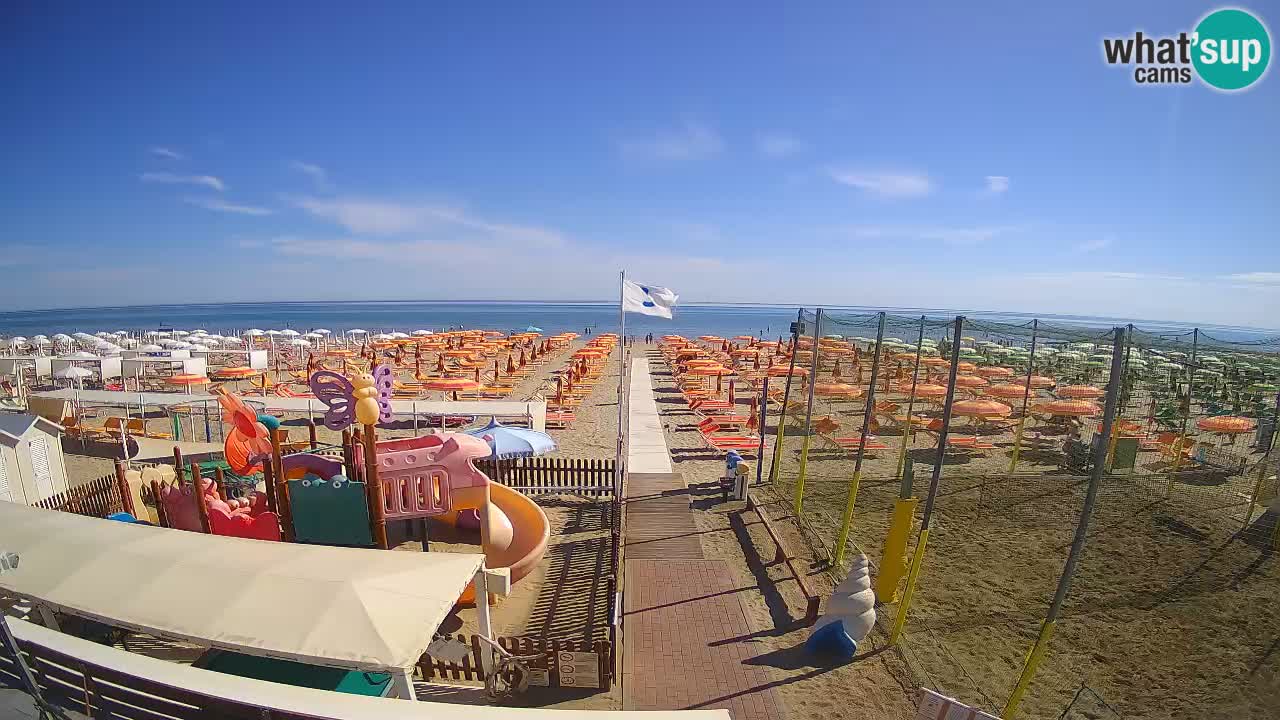 Webcam météo de Riccione – Plage Zona 3