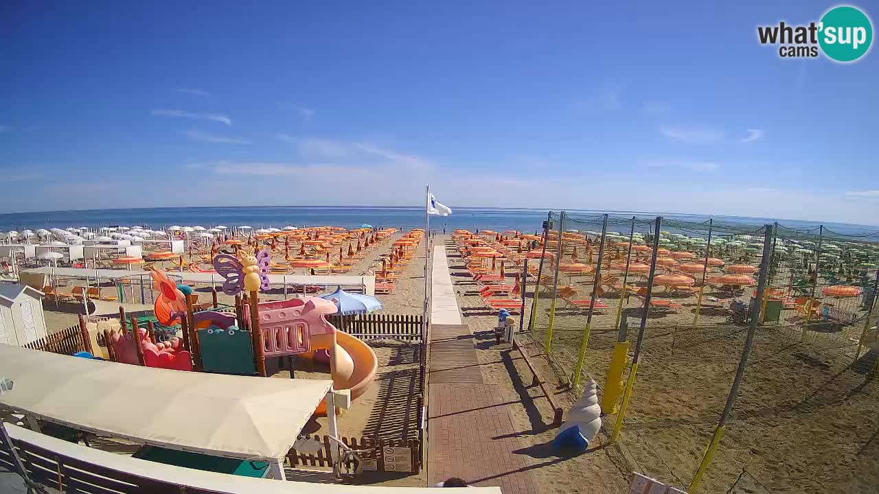 Webcam météo de Riccione – Plage Zona 3