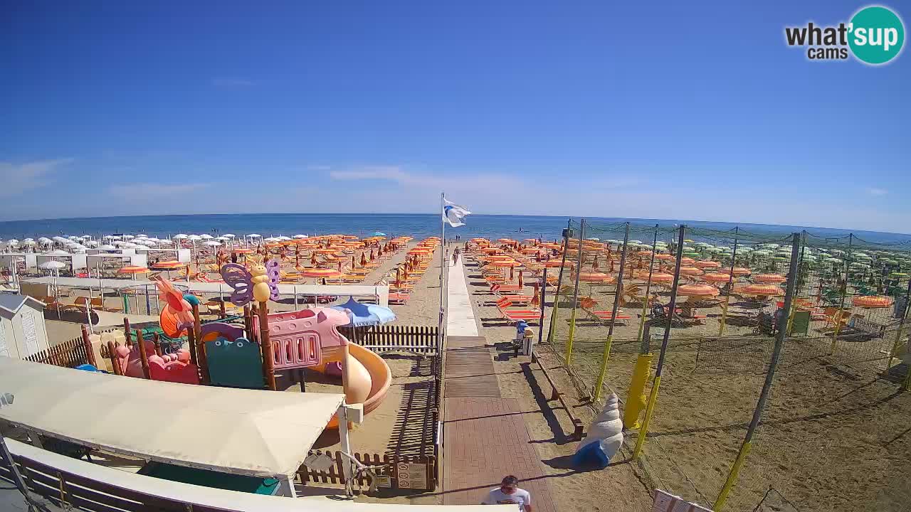 Webcam météo de Riccione – Plage Zona 3