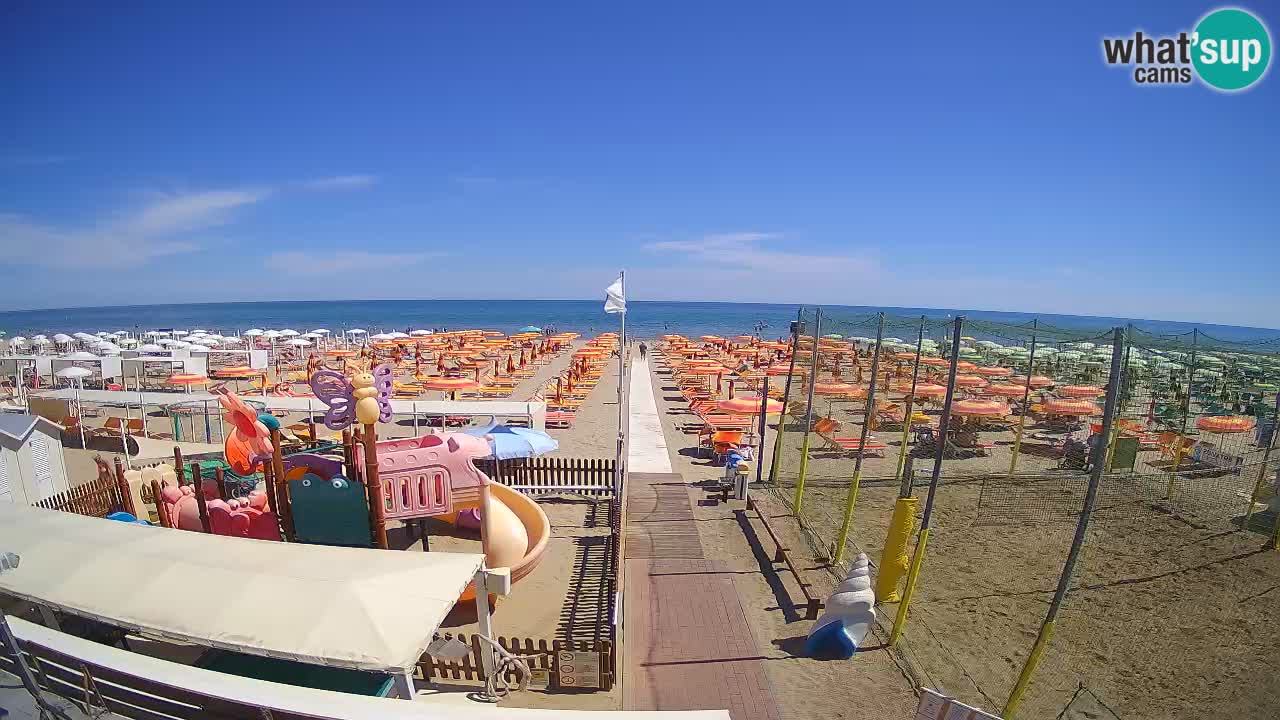 Riccione web kamera – Plaža Zona 3