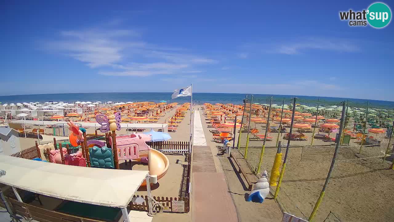 Riccione web kamera – Plaža Zona 3