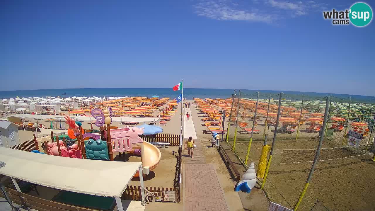 Riccione webcam – Zona 3 Riccione beach