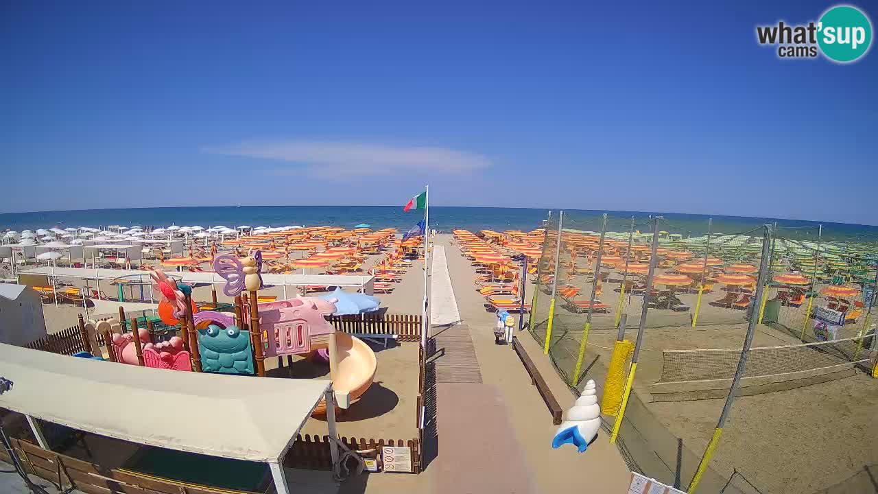 Riccione web kamera – Plaža Zona 3
