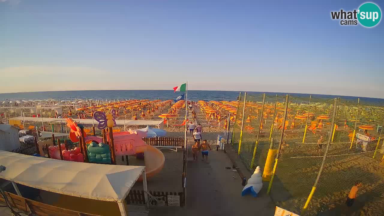 Kamera v živo Riccione – Plaža Zona 3 Riccione
