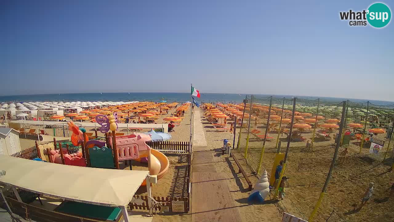 Riccione web kamera – Plaža Zona 3