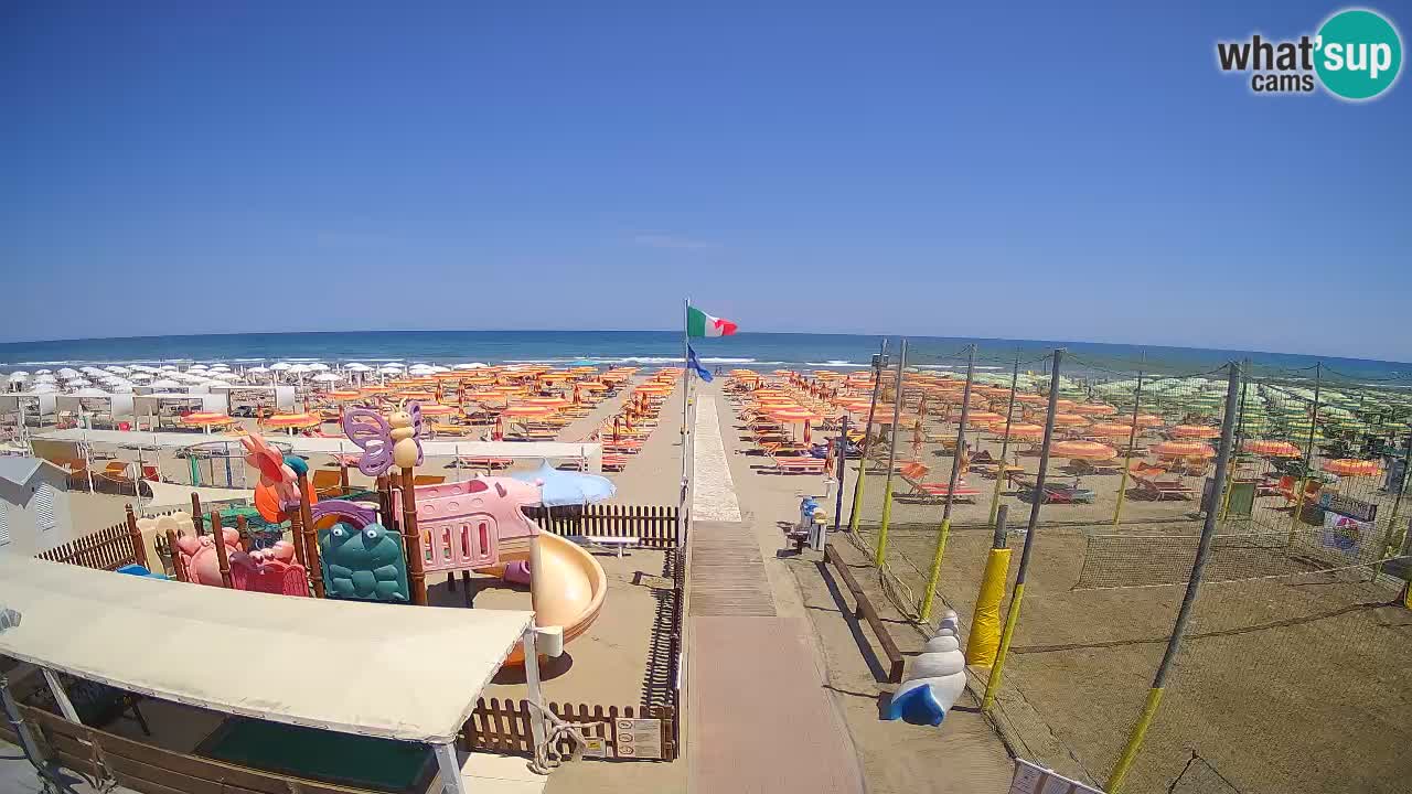 Riccione webcam – Zona 3 Riccione beach