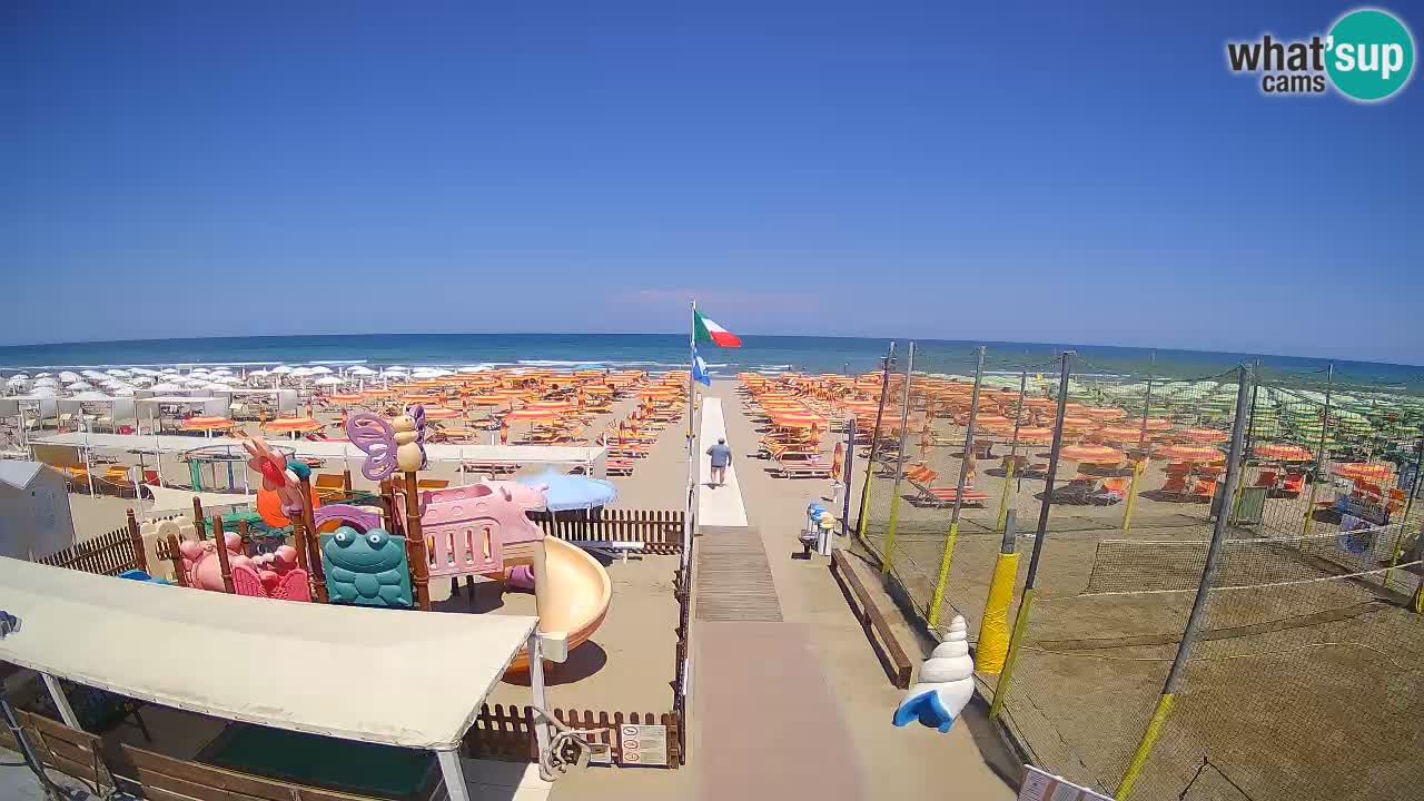 Riccione webcam – Zona 3 Riccione beach
