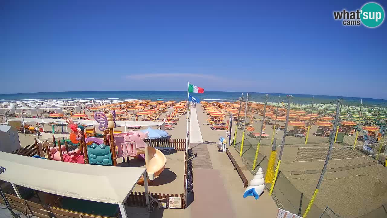 Webcam Strand Riccione – Spiaggia Zona 3 Riccione