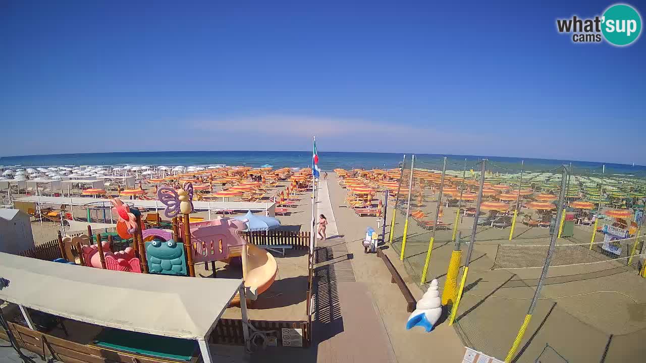Webcam météo de Riccione – Plage Zona 3