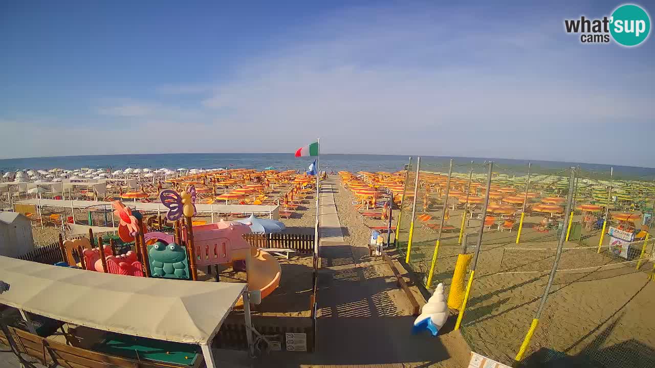 Riccione webcam – Zona 3 Riccione beach