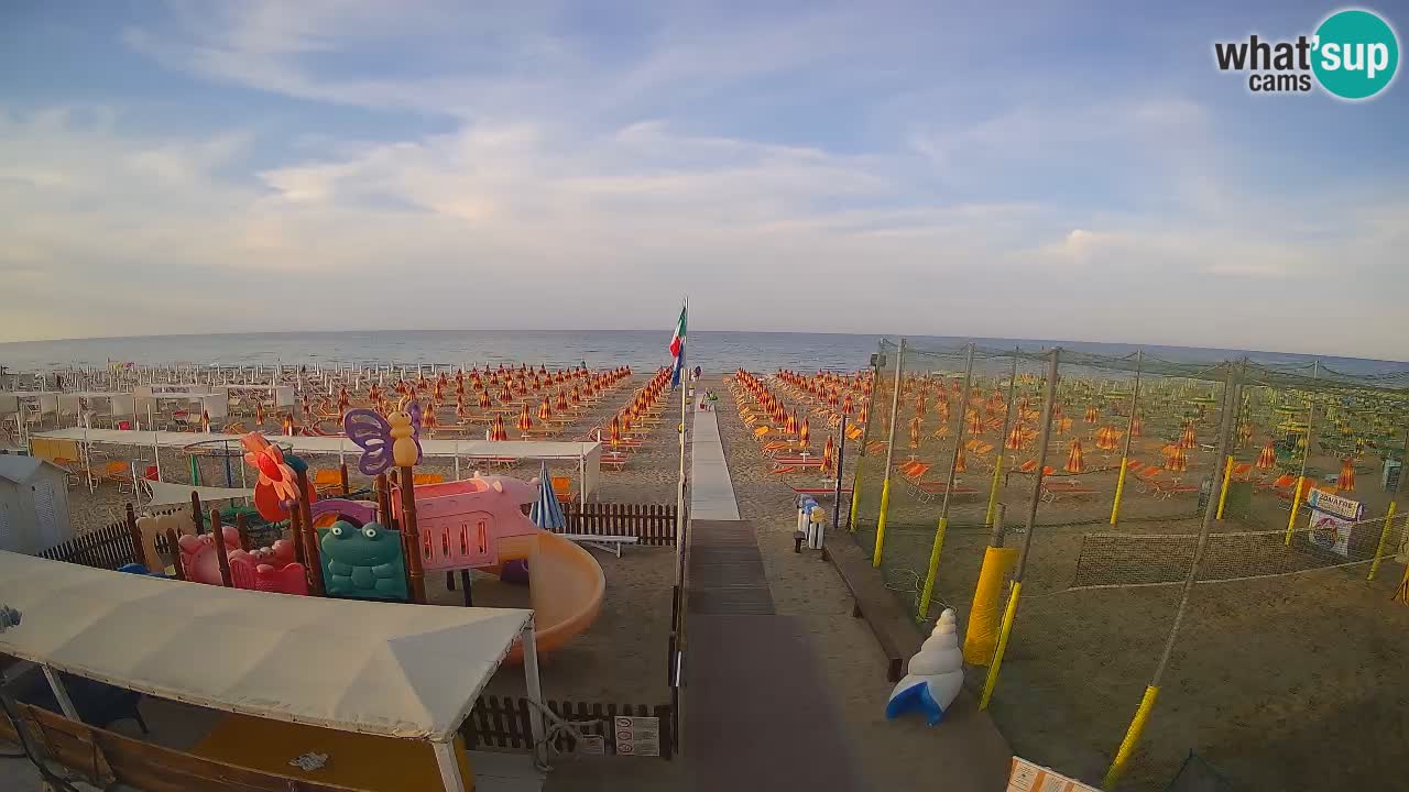 Kamera v živo Riccione – Plaža Zona 3 Riccione