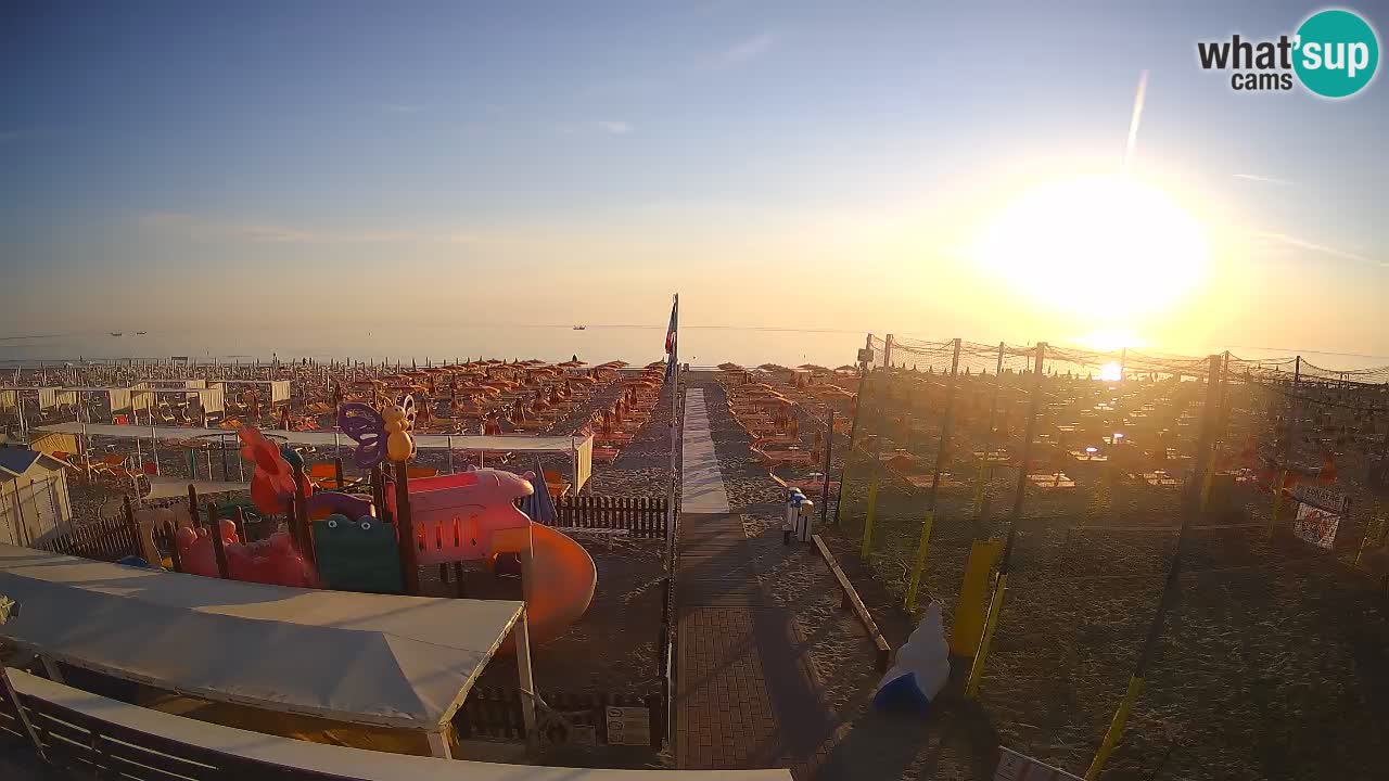 Riccione webcam – Zona 3 Riccione beach