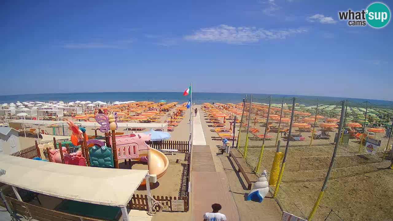 Webcam météo de Riccione – Plage Zona 3