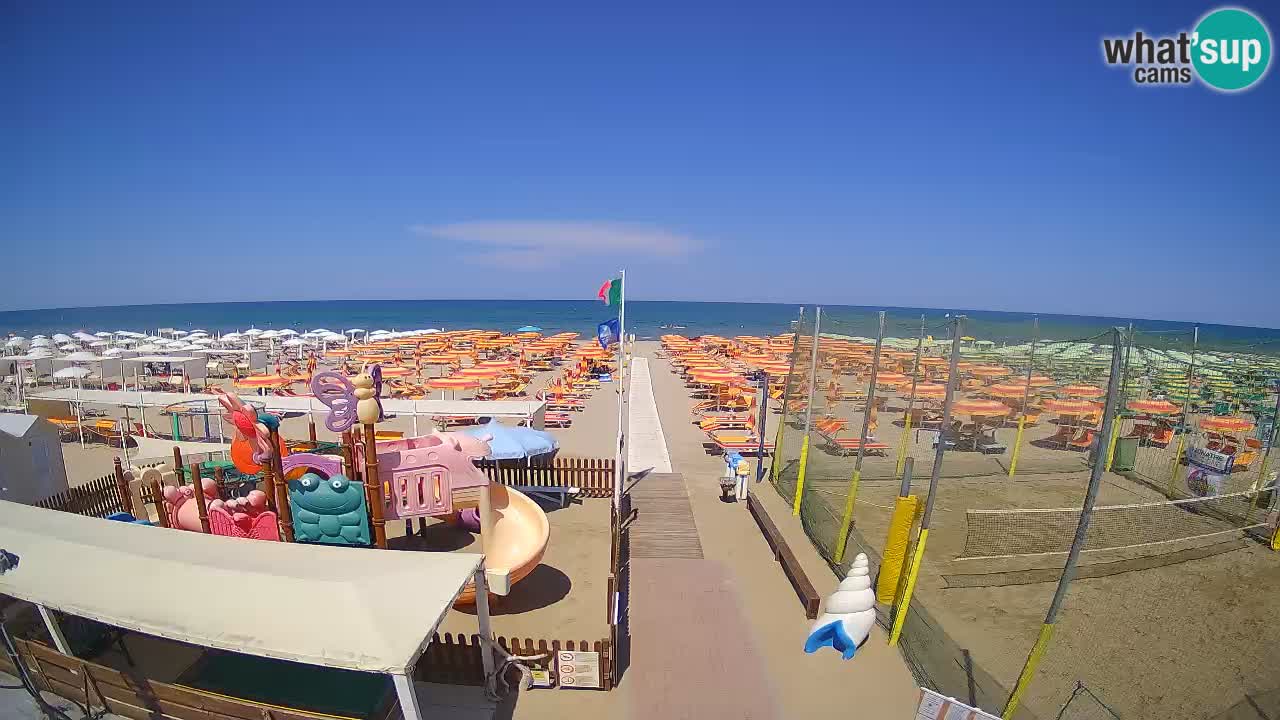Webcam météo de Riccione – Plage Zona 3