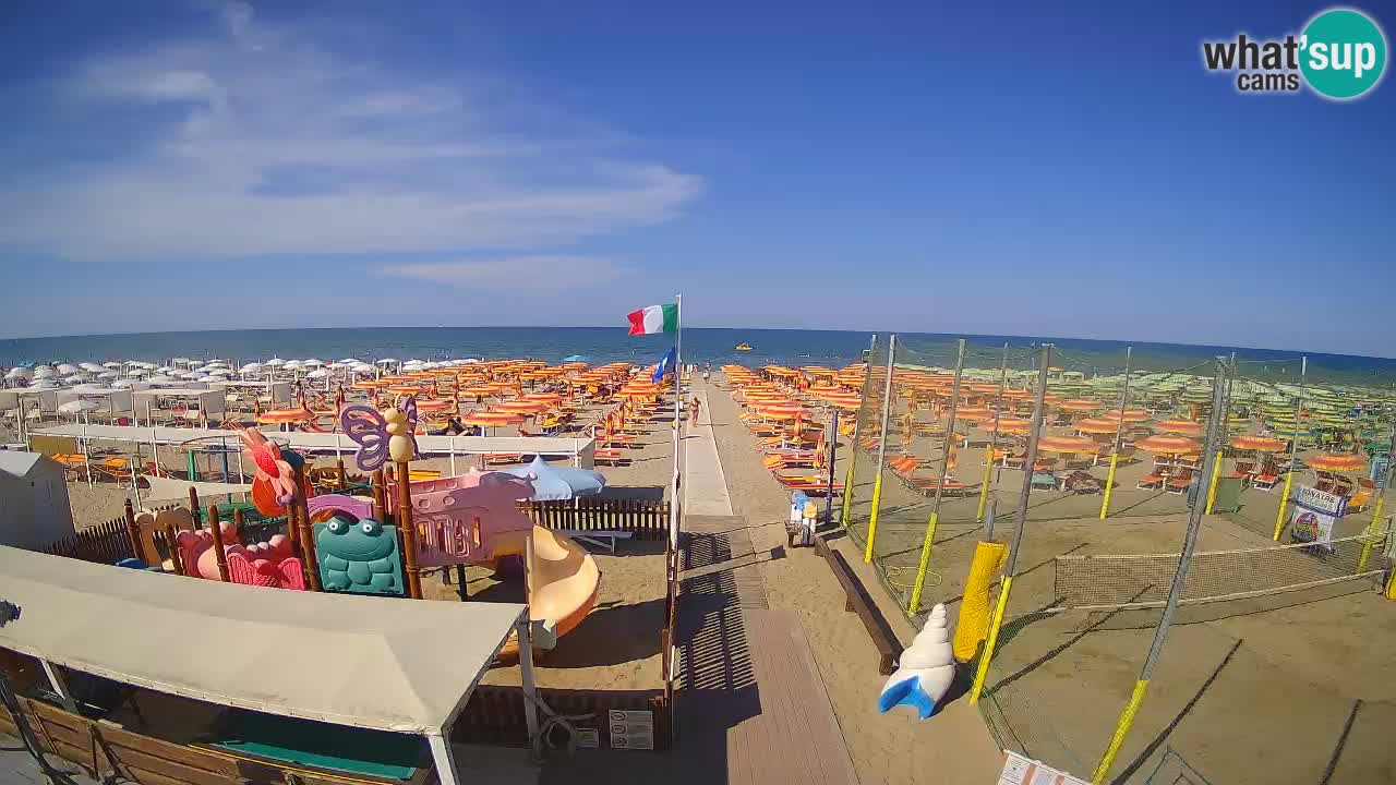 Webcam Strand Riccione – Spiaggia Zona 3 Riccione