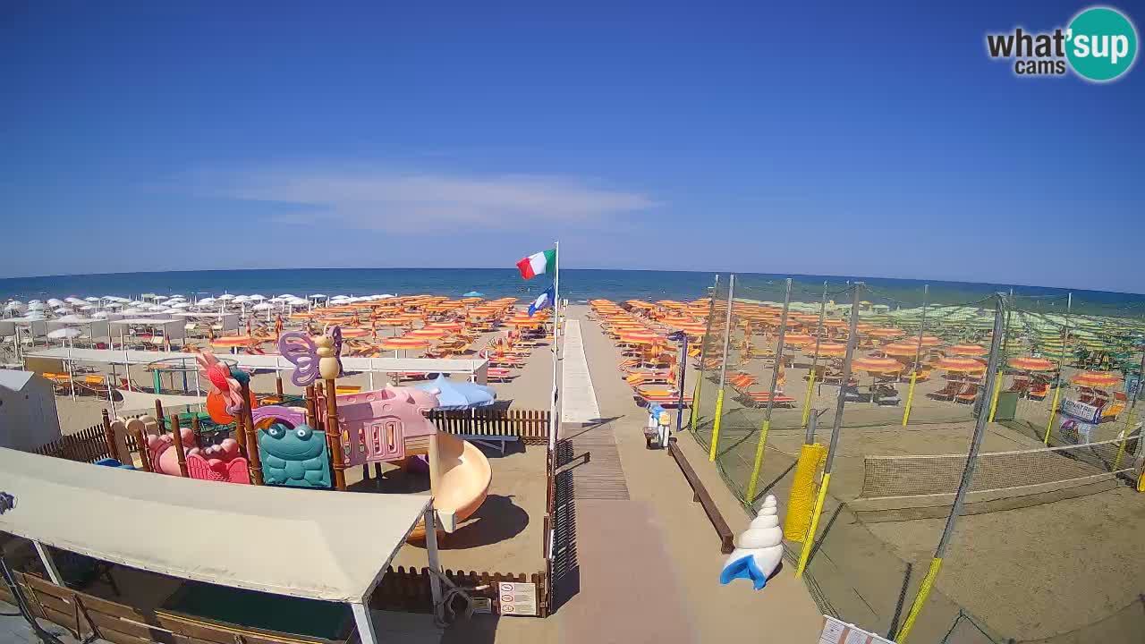 Riccione webcam – Zona 3 Riccione beach