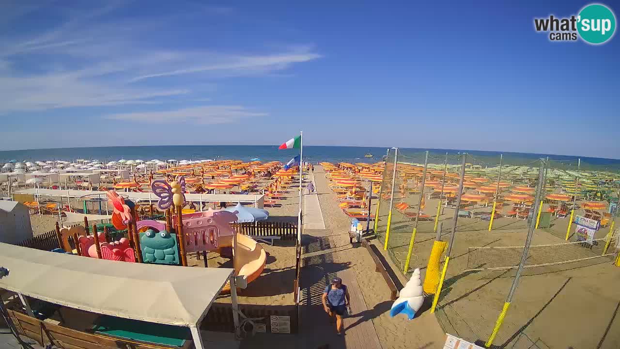Cámara web de Riccione – Playa Zona 3