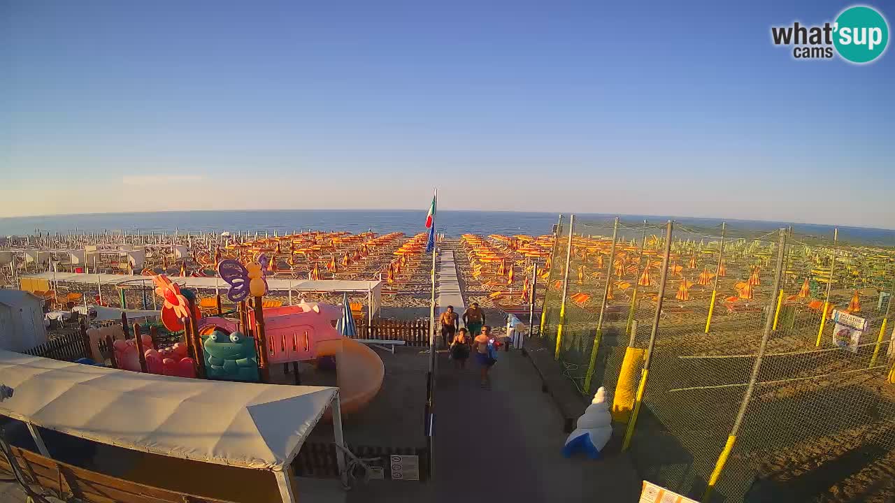 Riccione webcam – Zona 3 Riccione beach