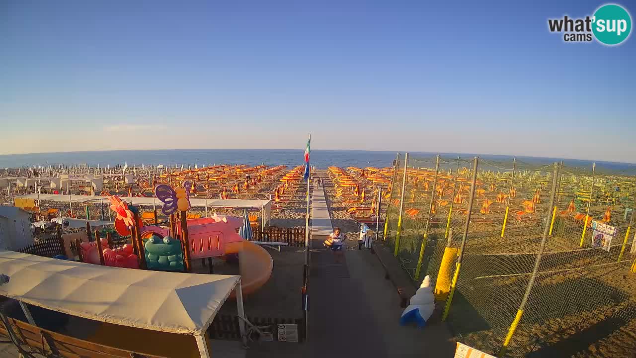 Webcam Strand Riccione – Spiaggia Zona 3 Riccione
