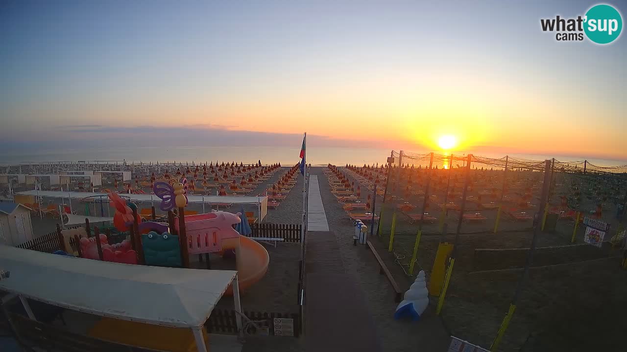 Webcam Strand Riccione – Spiaggia Zona 3 Riccione
