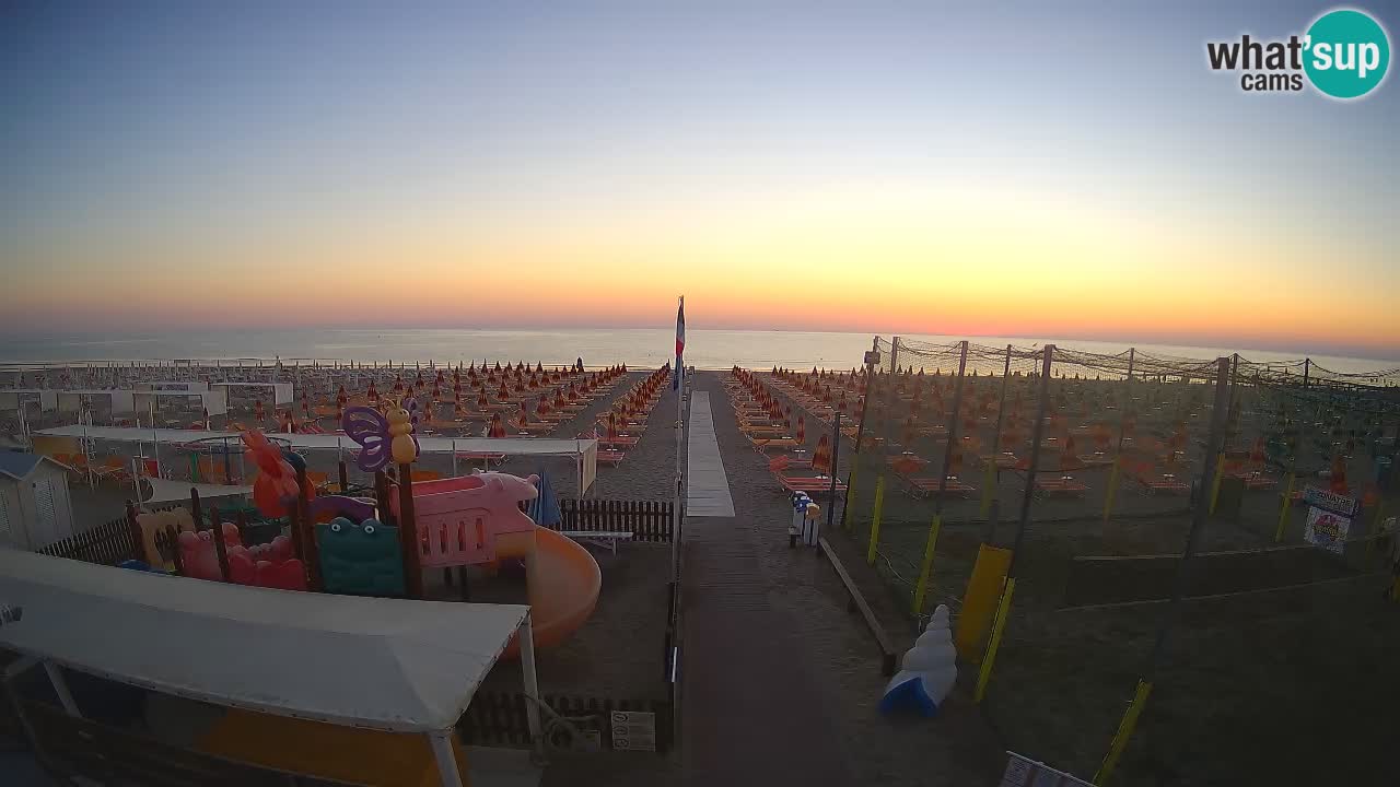 Cámara web de Riccione – Playa Zona 3