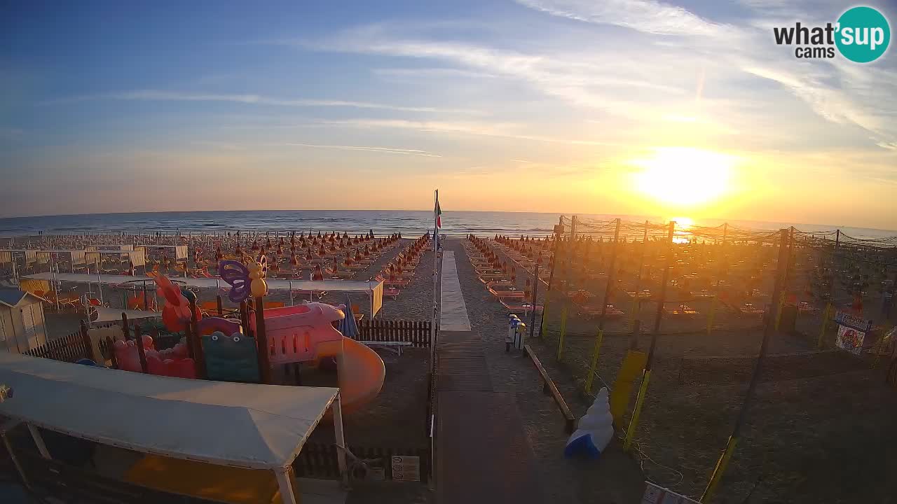 Riccione webcam – Zona 3 Riccione beach