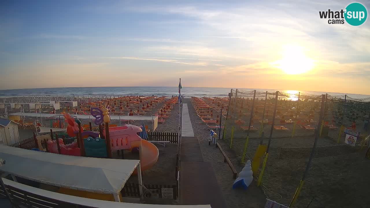 Riccione web kamera – Plaža Zona 3